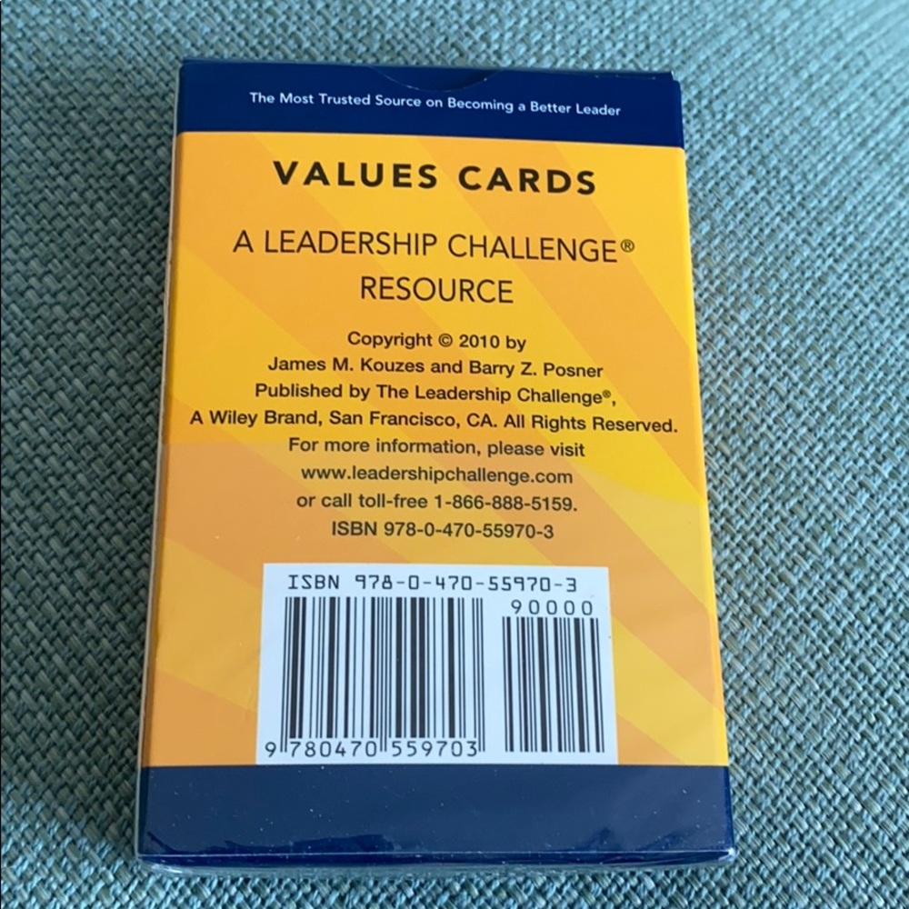 Leadership Challenge Values Cards - Picture 3 of 7